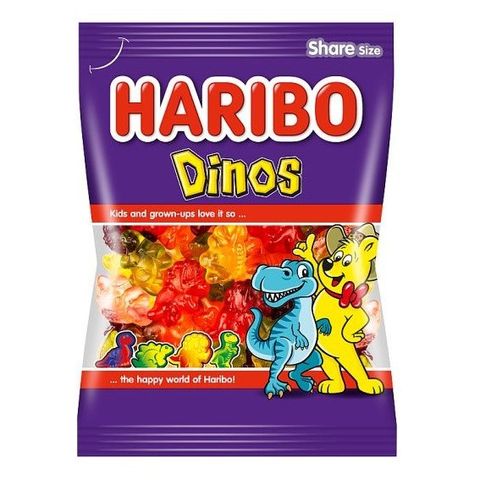 Haribo Dinos Fruit Flavoured Gums | 200 g