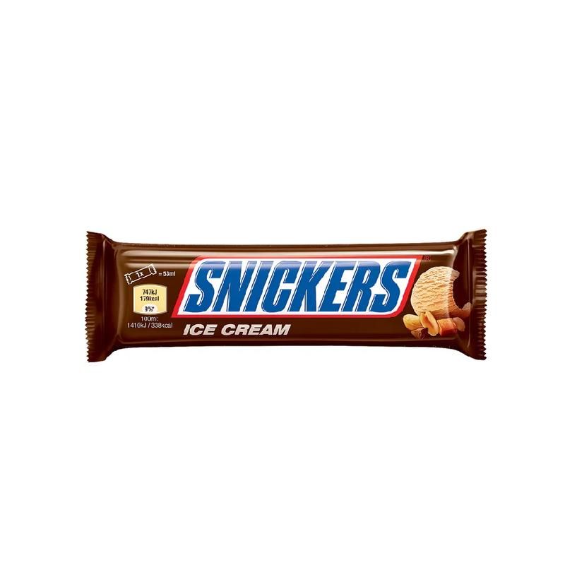 Buy Snickers Ice Cream Bar, 56ml Online in Jordan | Talabat Jordan