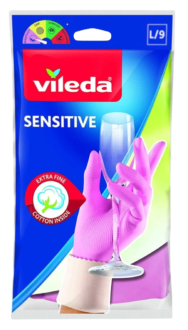 Buy Vileda Sensitive Gloves Large Online In Kuwait Talabat Kuwait