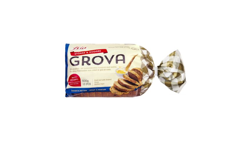 Fria Glutenfritt Grova Formbröd 500g