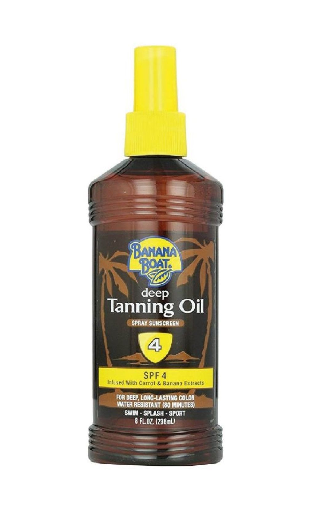 Buy Banana Boat Deep Tanning Oil Spf 4 236 ml Online in Jordan