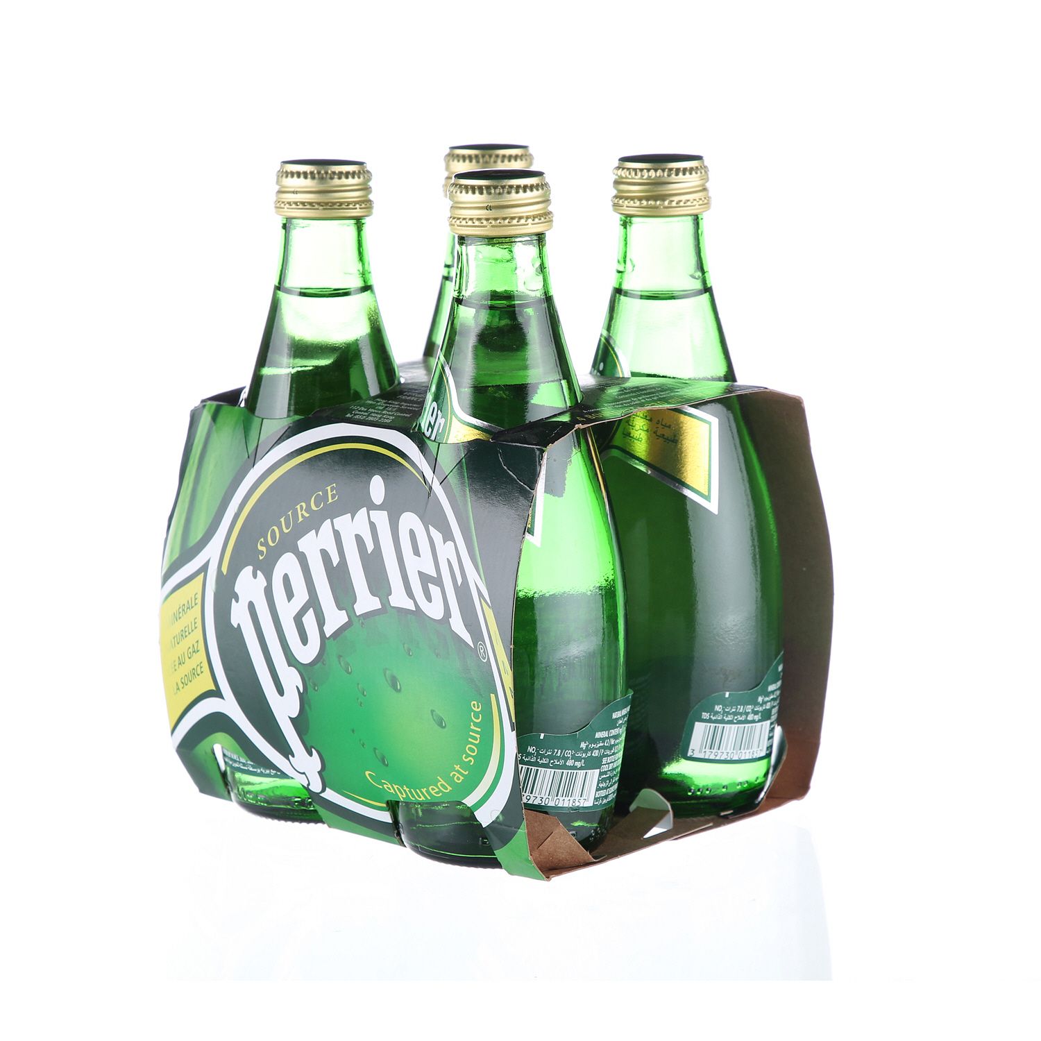 Buy Perrier Regular Natural Sparkling Mineral Water, 4x330ml Online in ...