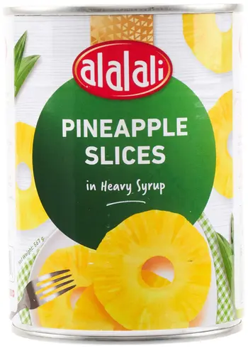 Alalali Pineapples Slices With Thick Syrup 567 g