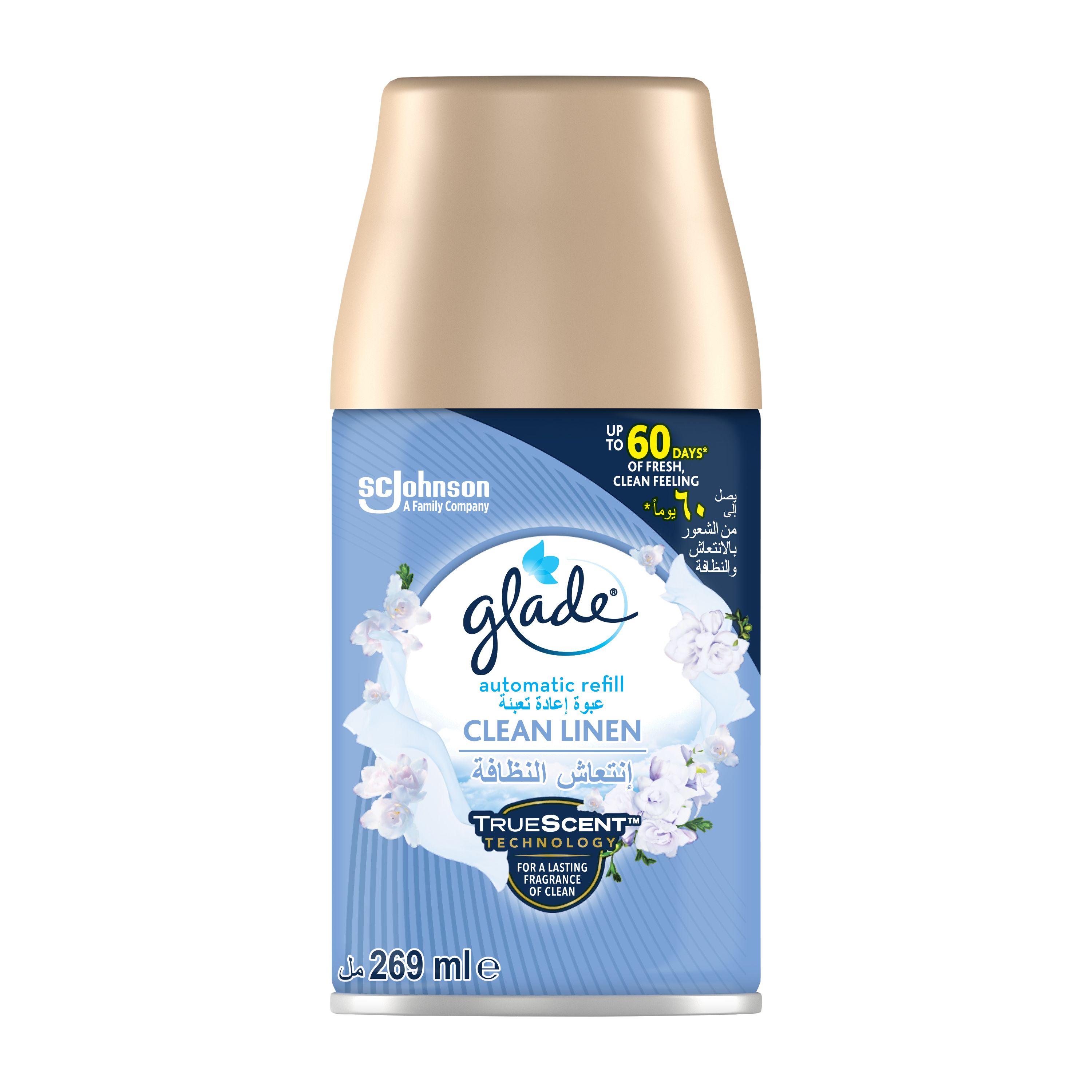 Buy Glade Automatic Air Freshener Spray Refill Clean Linen, 269ml