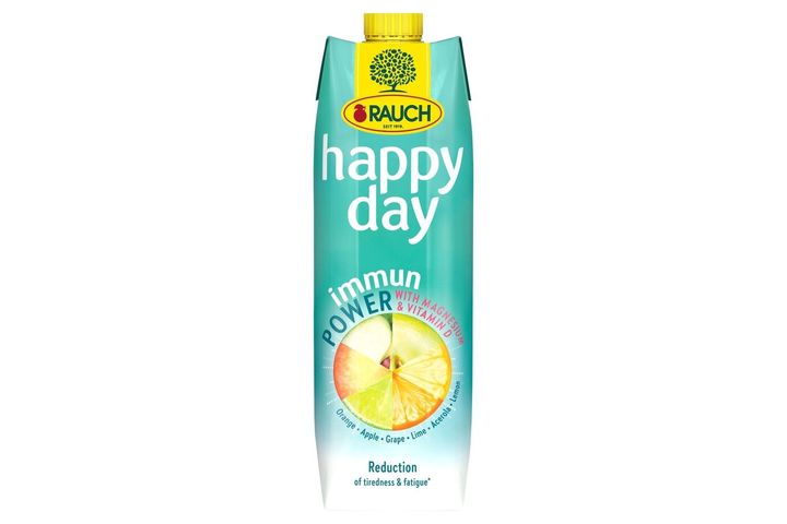 Rauch Happy Day vegyes gyümölcsnektár sűrítményből magnéziummal és D-vitaminnal 1 l