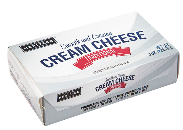 Buy American Heritage Cream Cheese Bar, 226g Online in Kuwait Talabat