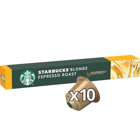 Starbucks Kaffe Espresso Kapslar Espresso Blonde Roast 10-p