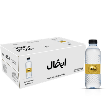 ايفال مياه شرب معبأة صندوق 40 × 330مل