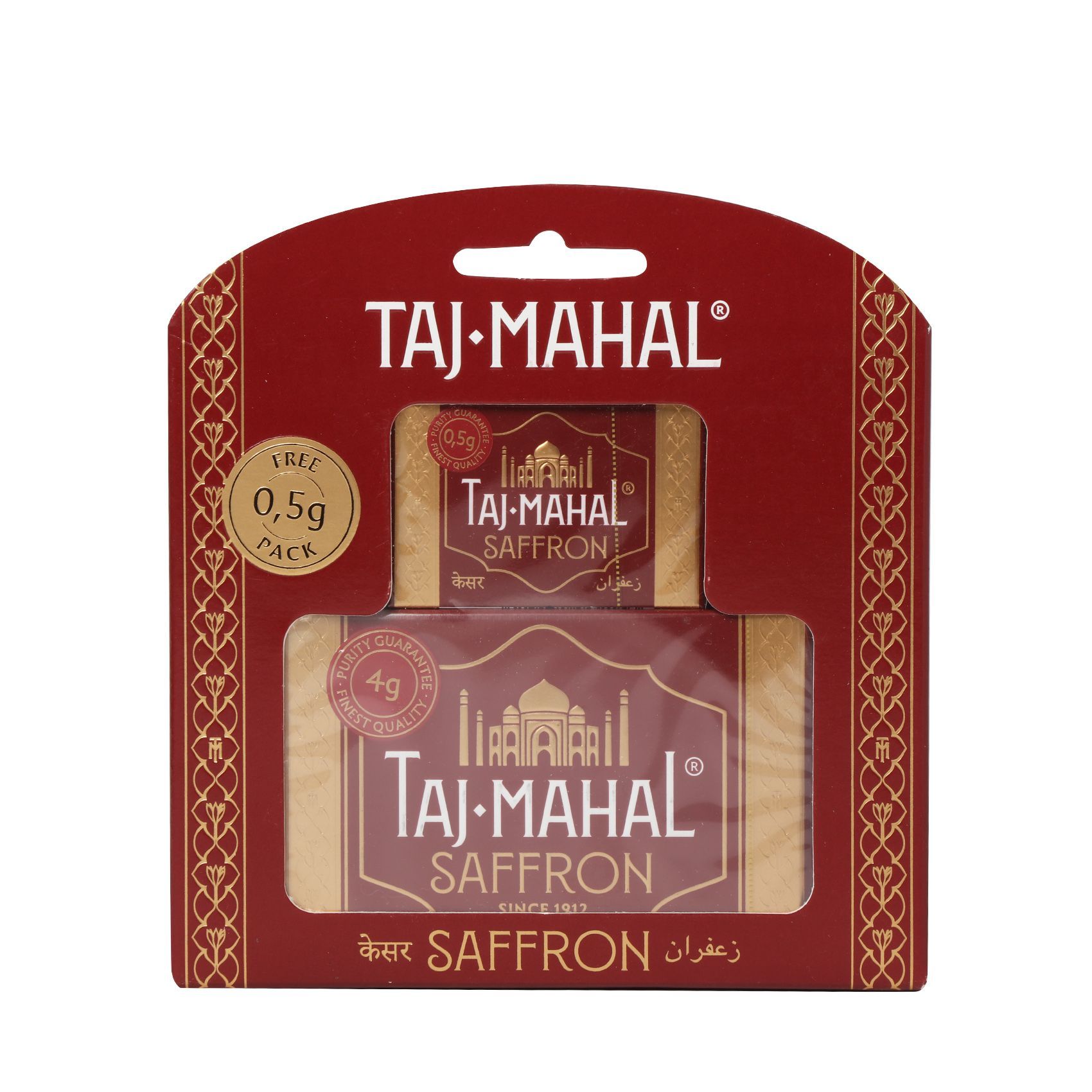 Buy Taj Mahal Saffron, 4g + 0.5g Online in UAE | Talabat UAE