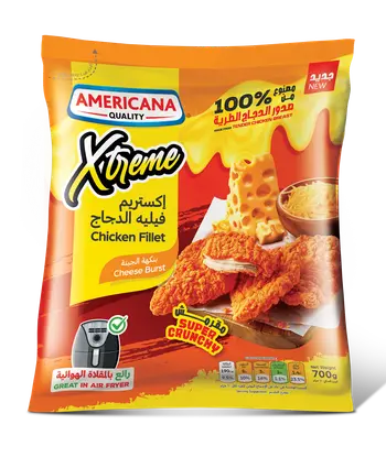 Americana Xtreme Chicken Fillet- Cheese Burst 700g