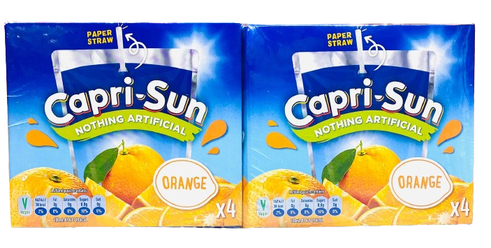 Buy Capri-Sun Orange 100% Juice 200mlx10's Online