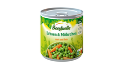 Bonduelle Créatif Duo Green Peas-Mini Carrots Mix 400 g