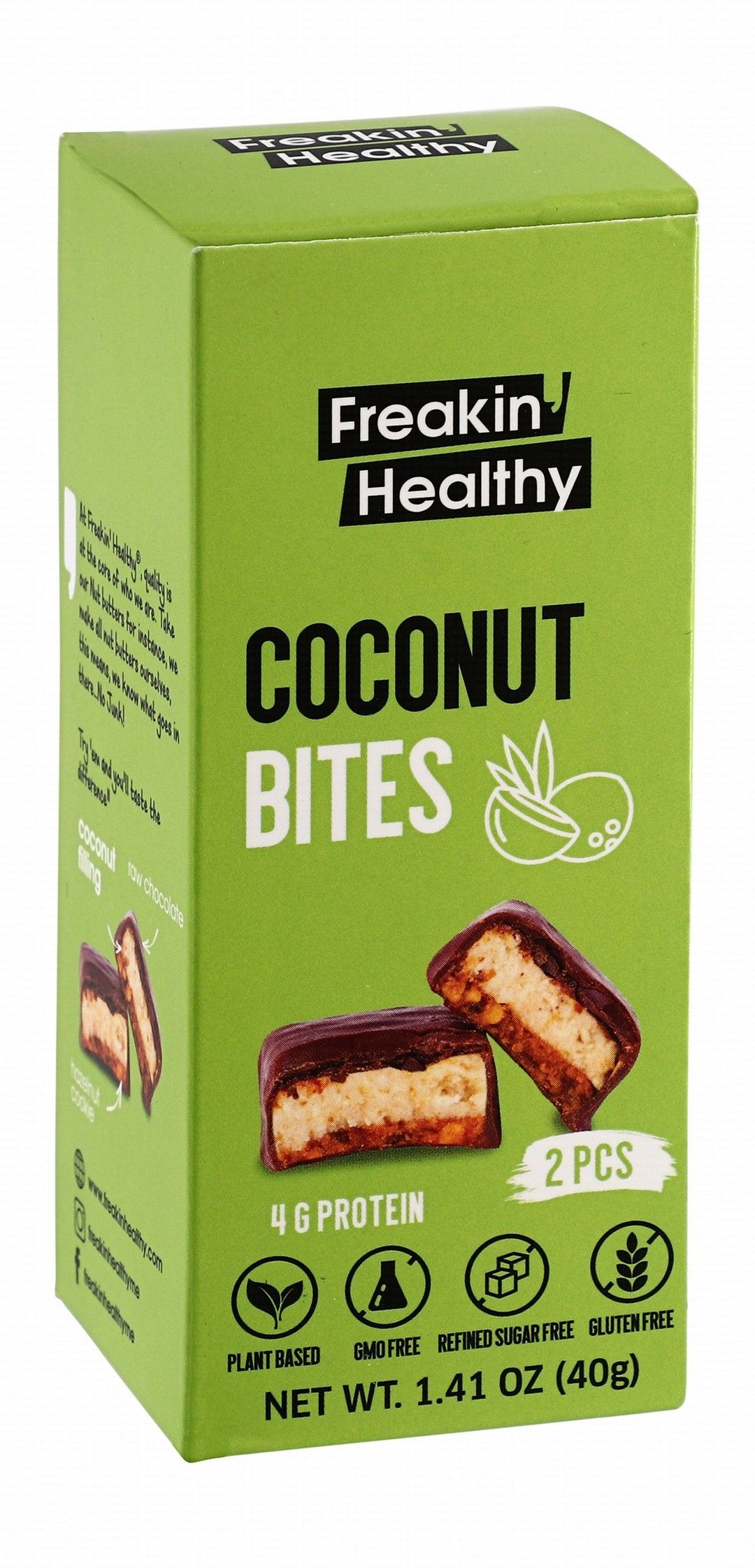 Buy Freakin Healthy Coconut Butter Bites 80g Online In Oman Talabat Oman