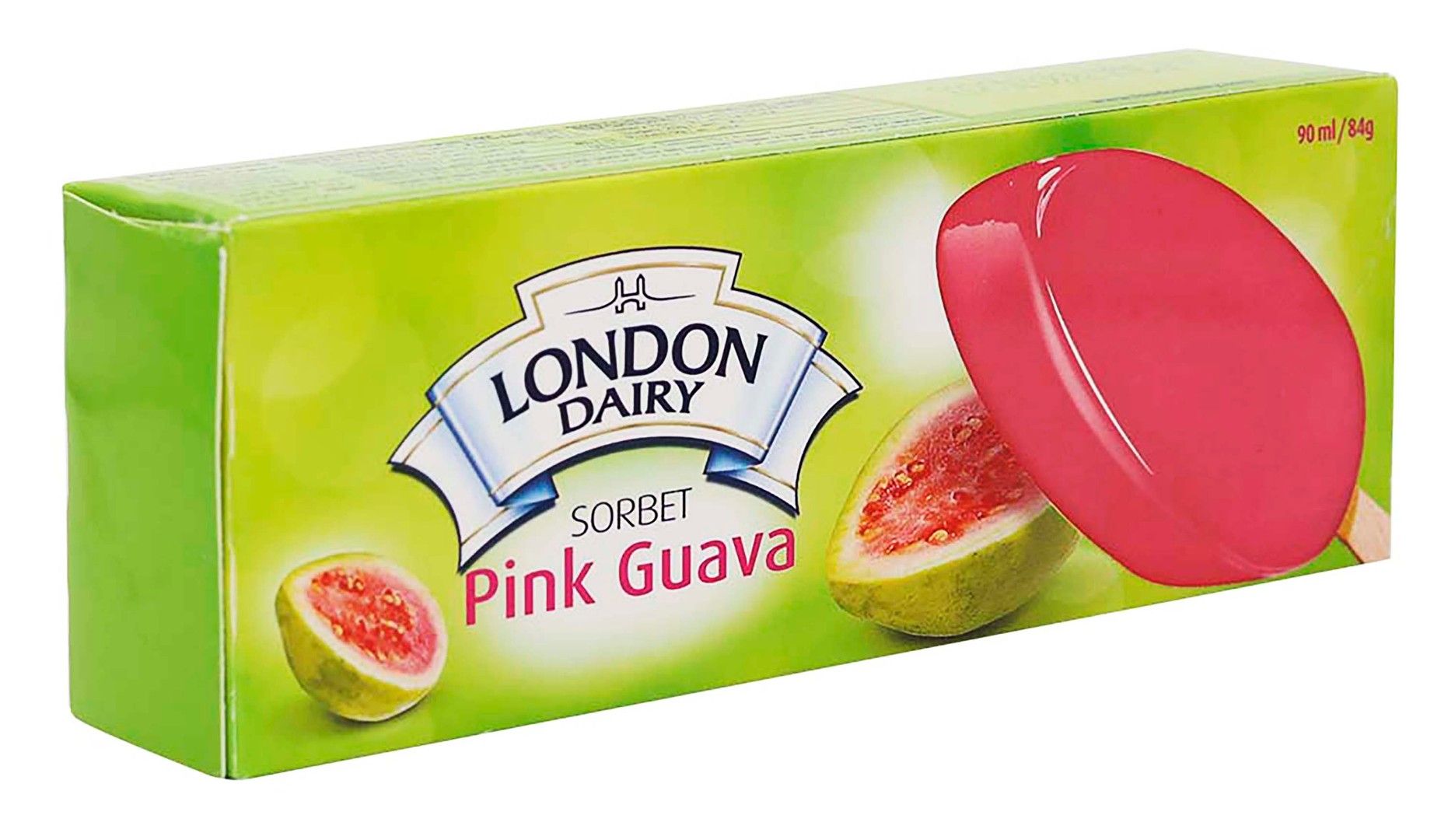 Buy London Dairy Pink Guava Ice Cream Stick 90ml Online in Kuwait