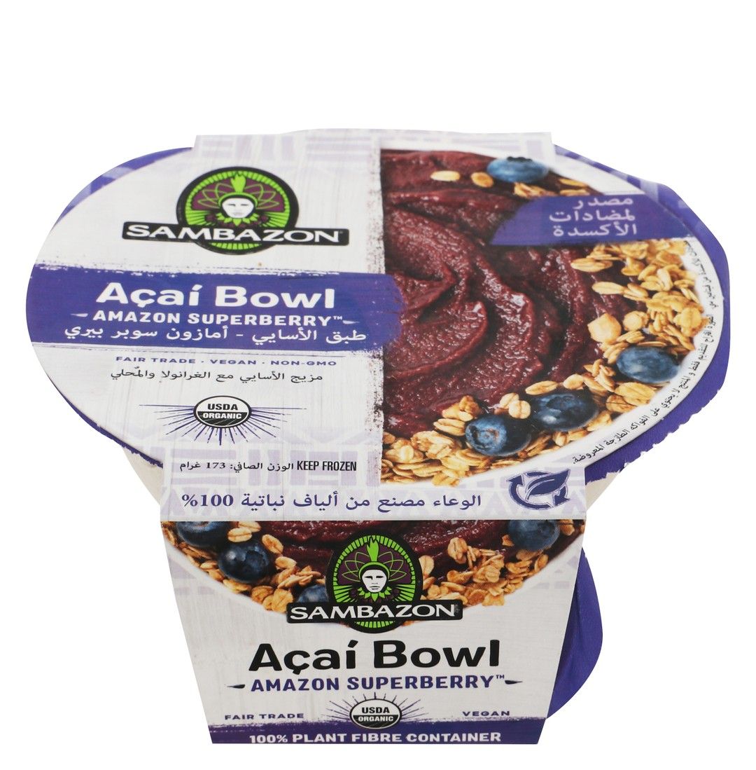Buy Sambazon Frozen Acai Bowl Amazon Superberry 173g Online in Kuwait