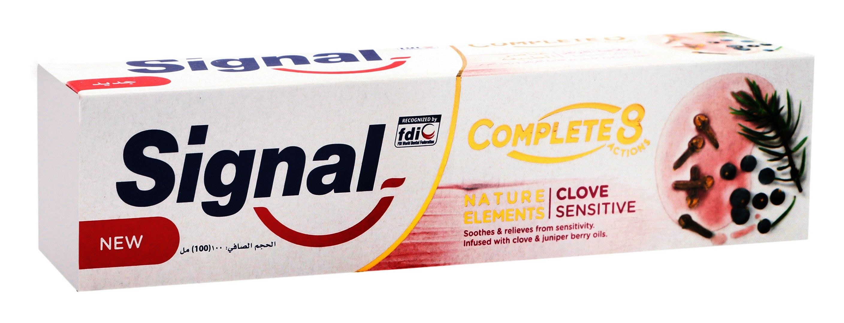 Buy Signal Complete 8 Toothpaste Clove Sensitive, 100ml Online in