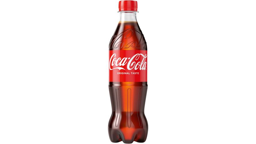 Coca-Cola Cola Flavoured Carbonated Soft Drink 500 ml