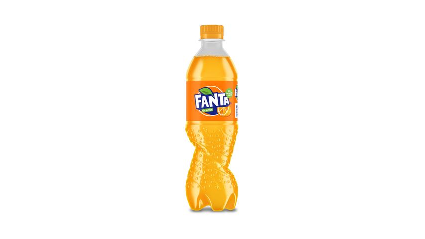 Fanta Carbonated Orange Flavoured Soft Drink 500 ml