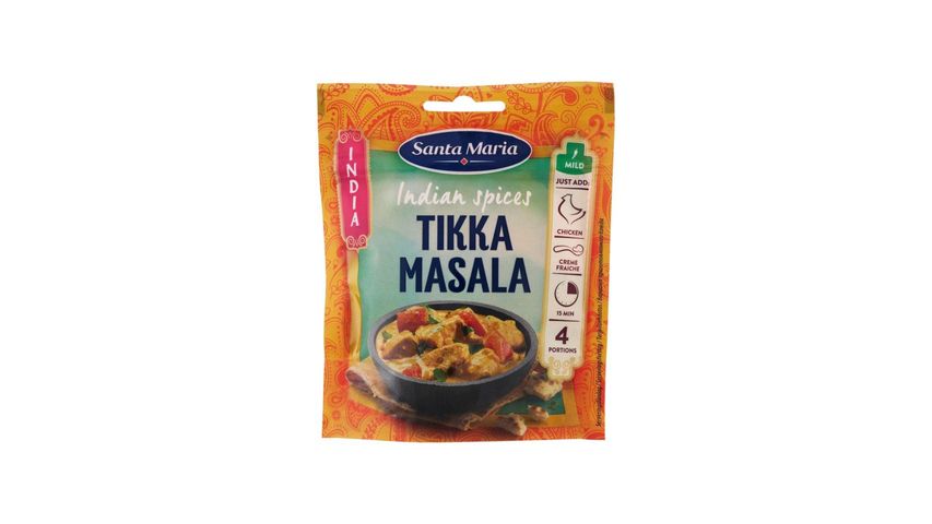 Santa Maria Indian Spices Tikka Masala 4pieces