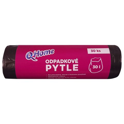 Q Home pytle na odpadky 30l | 30 x 1 kus