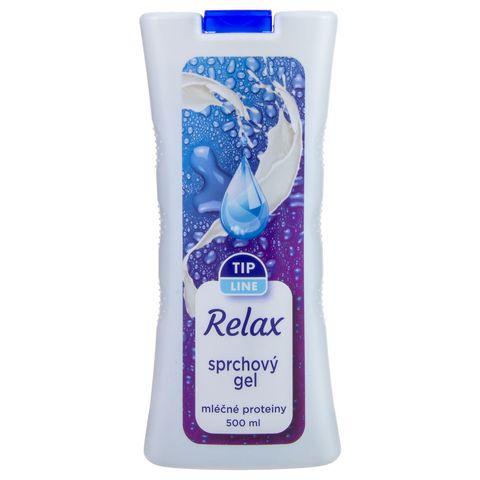 Tip Line Relax sprchový gel mléčné proteiny 500ml | 500 ml