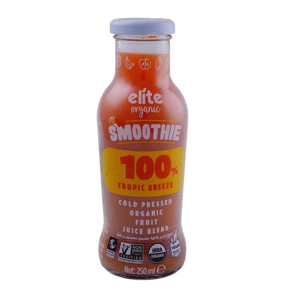 Buy Elite Organic Tropic Breeze Smoothie, 250ml Online in Bahrain ...