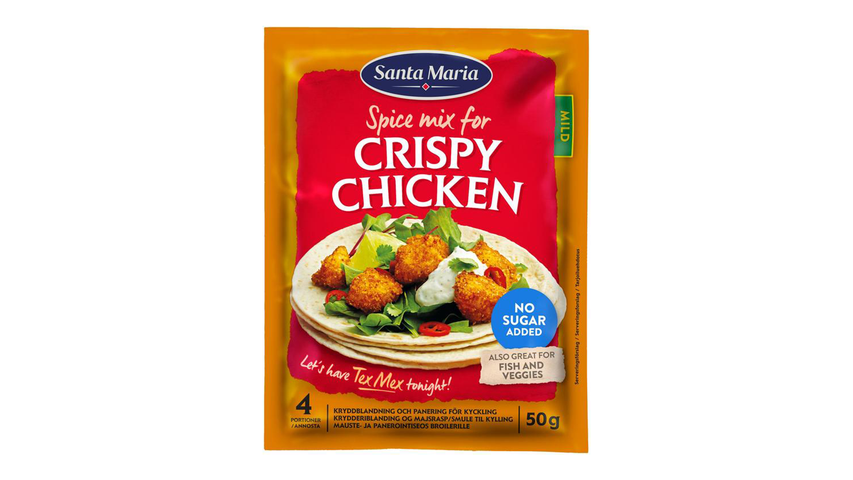 Santa Maria Crispy Chicken Spice Mix 50g