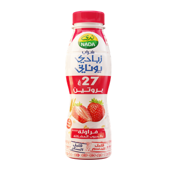 Nada Strawberry with Cereal Greek Yogurt Drink 330Ml