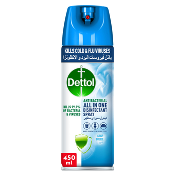 Dettol Crisp Breeze Antibacteria Disinfectant Spray 450ml