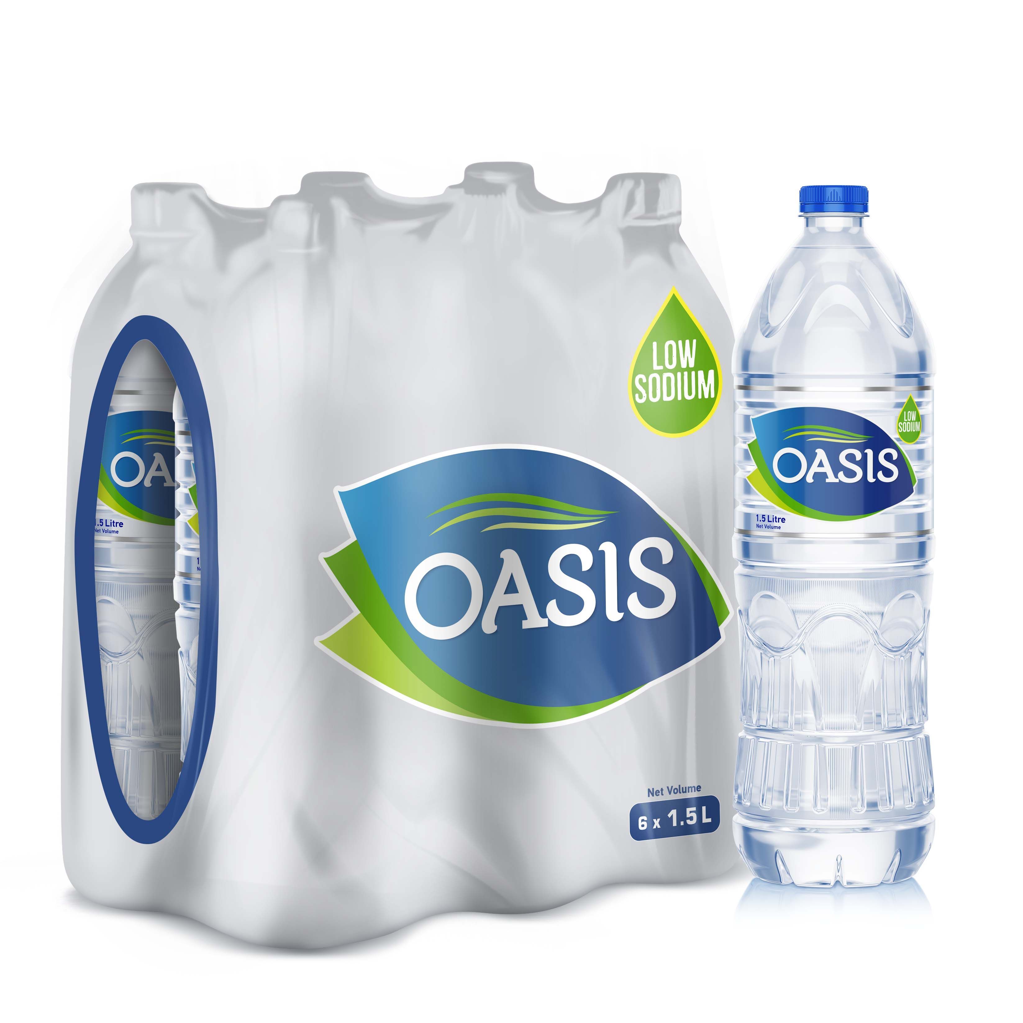 Buy Oasis Drinking Water, 6x1.5L Online in UAE | Talabat UAE