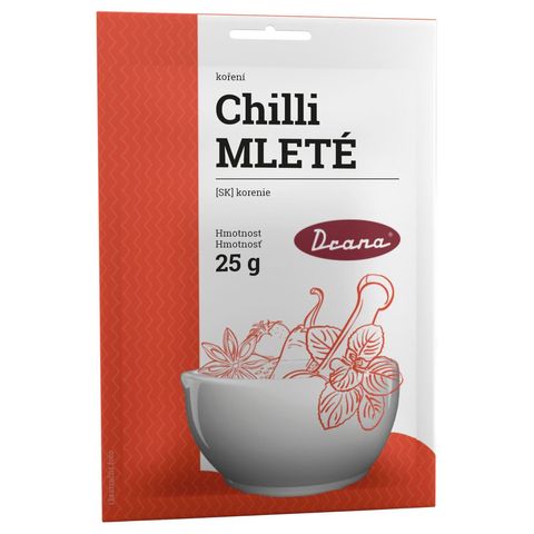 Drana Mleté chilli | 25 g