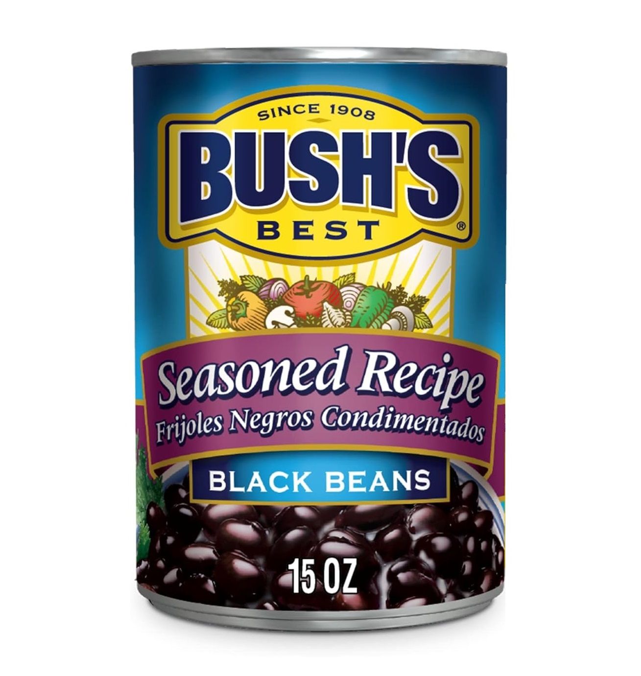 Bush's Whole Black Beans – 425g