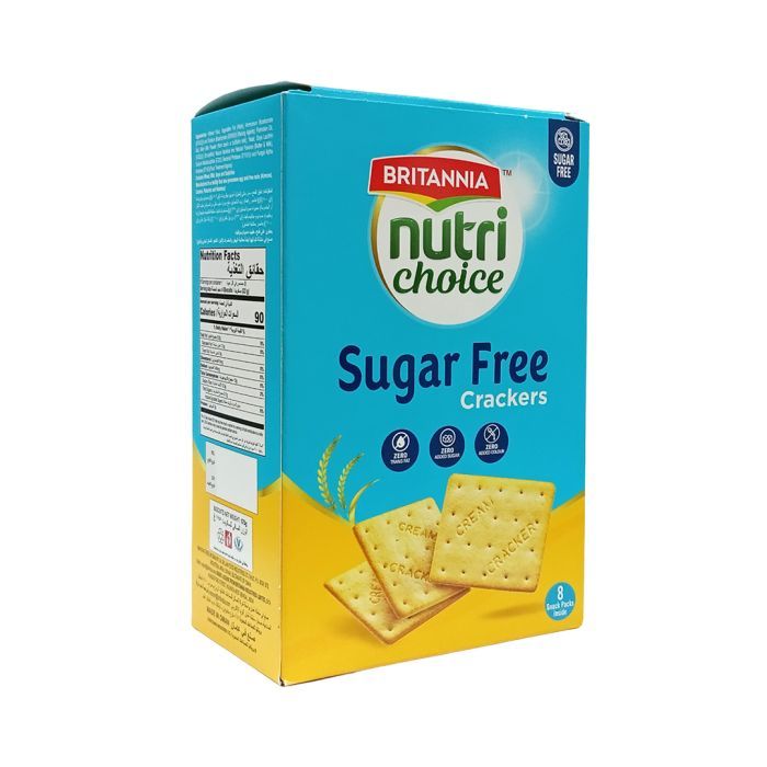 Buy Britannia Nutri Choice Sugar Free Crackers 175g Online in Bahrain