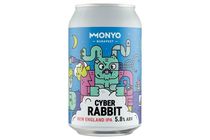 MONYO Cyber Rabbit New England IPA Type Unfiltered Top-Fermented Beer 5,8% 330 ml