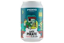 MONYO Lazy Pirate Porter típusú felsőerjesztésű szűretlen sör 5,5% 330 ml