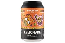 MONYO Lemonade Alcohol-Free Carbonated Kraft Drink with Maracuja 0,33 l