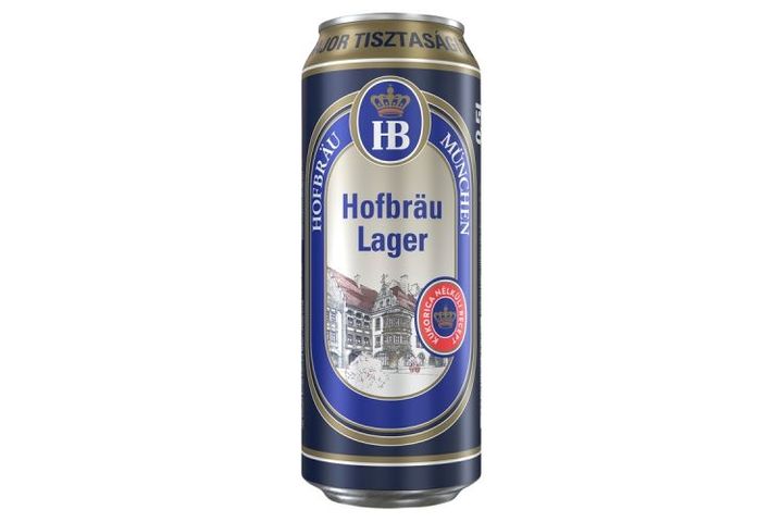 Hofbräu München Lager világos sör 4% 0,5 l