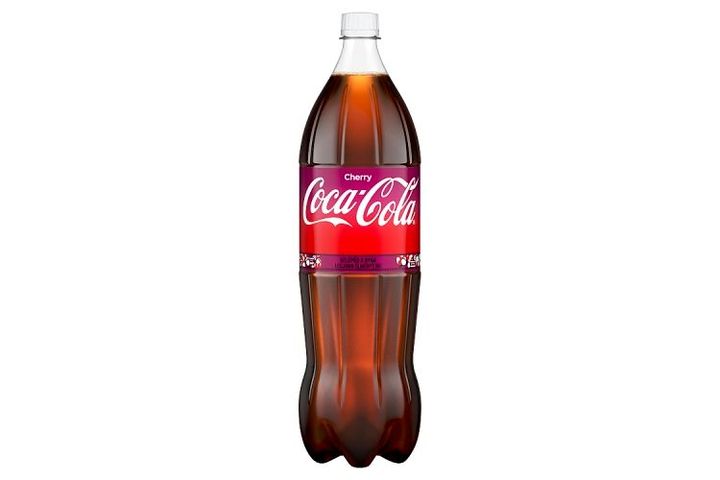 Coca-Cola Cherry Cola-Flavored Carbonated Soft Drink with Cherry Flavoring 1,75 l