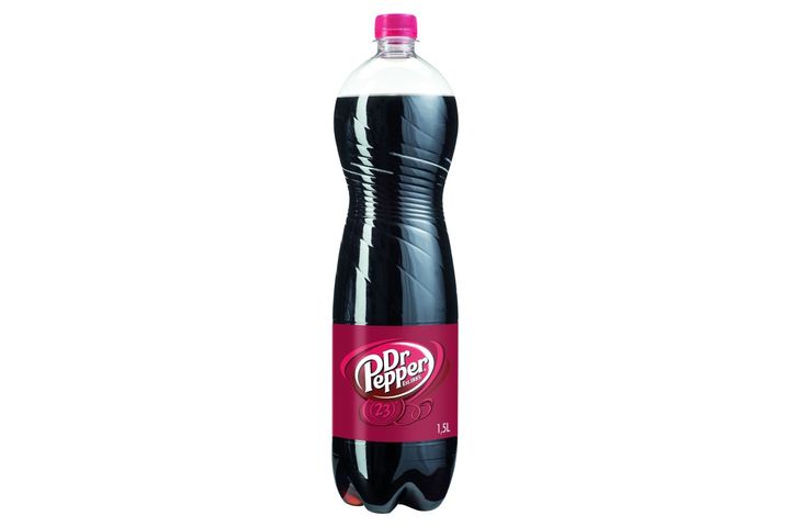 Dr Pepper szénsavas üdítőital cukorral és édesítőszerekkel 1,5 l