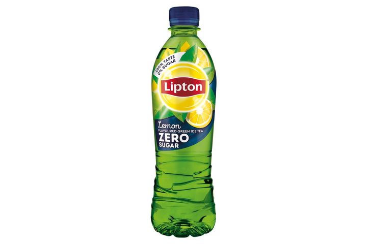 Lipton Ice Tea Zero Energy-Free Lemon Flavoured Non-Carbonated Soft Drink with Green Tea 500 ml