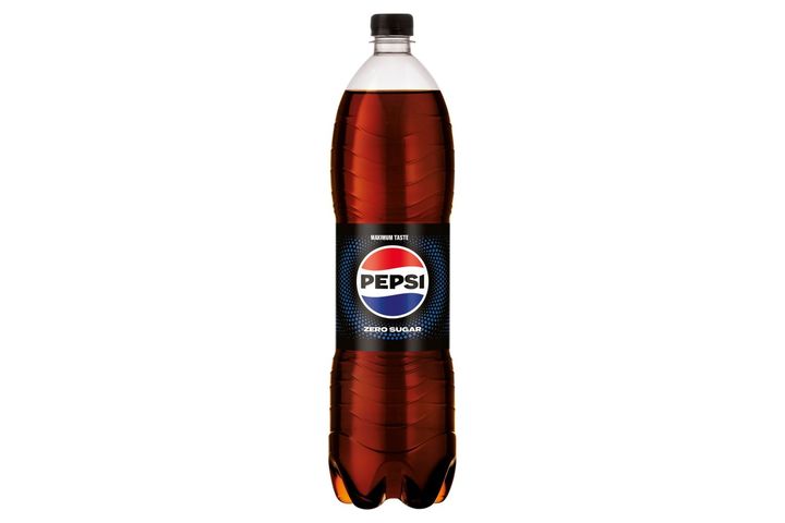 Pepsi Zero Cola Flavoured Energy-Free Carbonated Drink with Sweeteners 1,5 l