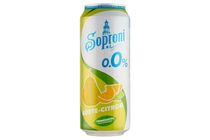 Soproni körte-citrom ízű alkoholmentes sörital 500 ml