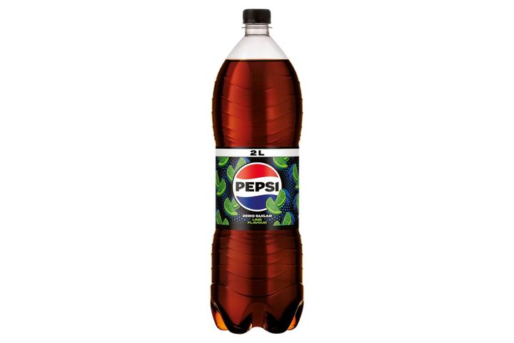 Pepsi Zero colaízű energiamentes szénsavas üdítőital édesítőszerekkel lime ízesítéssel 2 l