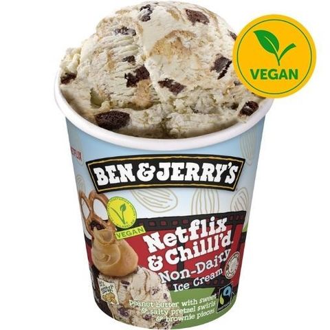 Ben & Jerry's Zmrzlina Non-Dairy Netflix and Chilled vegan | 465 ml