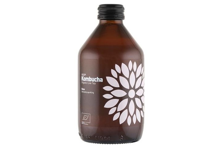 Vigo Kombucha rózsás organikus élő tea 330 ml