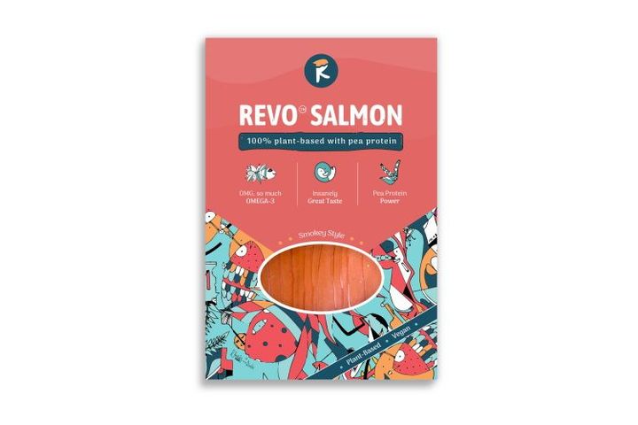 Revo Foods vegan salmon style fillet 80 g