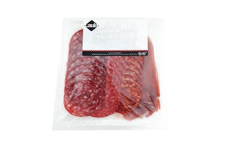 Caula tapas, szalámi és sonka válogatás, serrano - salchichon - chorizo - szalámi 200 g