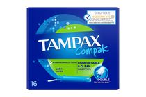 Tampax Compak Super Tampons with Applicator | 16 pieces