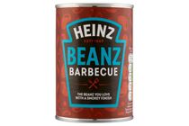 Heinz Hot Baked Beans in Barbecue Style Tomato Sauce 390 g