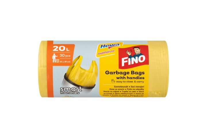 Fino Smart Handles Garbage Bags 20 l 30 pcs